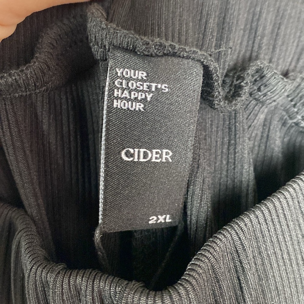 Cider black wide legs pants - Picture 5 of 7